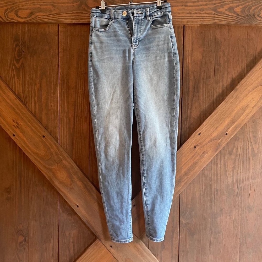 American Eagle AE Ne(x)t Level Curvy High-Waisted Jegging, Size 4 Long